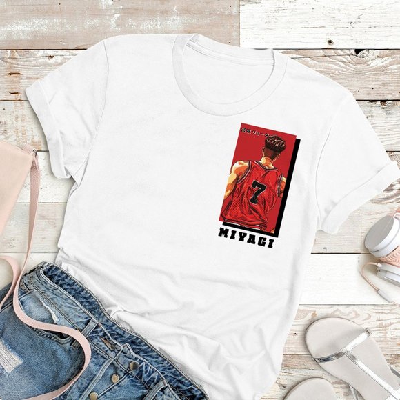Ryota Miyagi 7 White T-Shirt - Picture 1 of 1